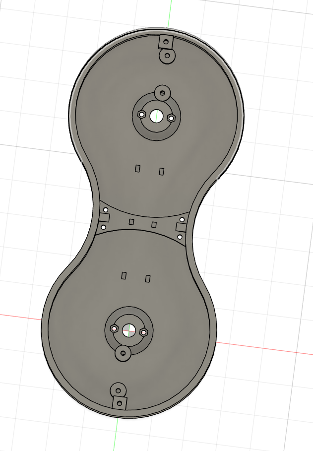Side panel robot arm