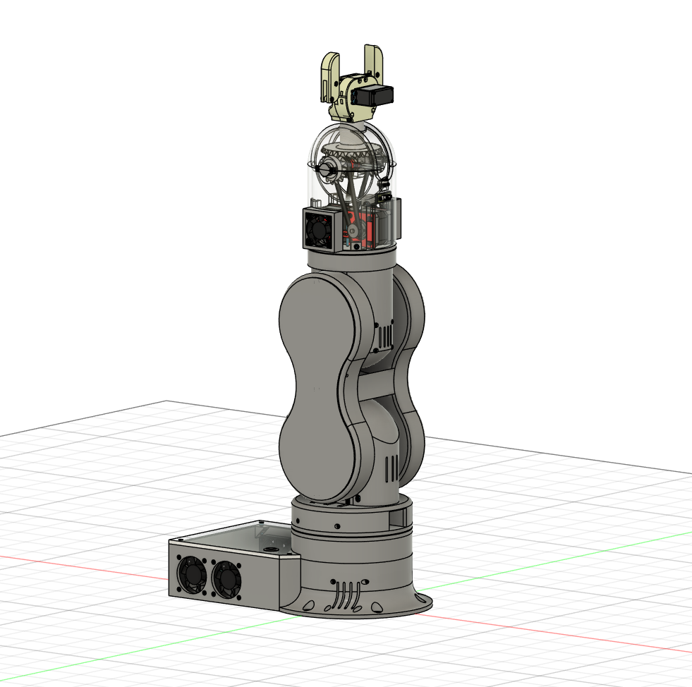 Robot Arm Side View